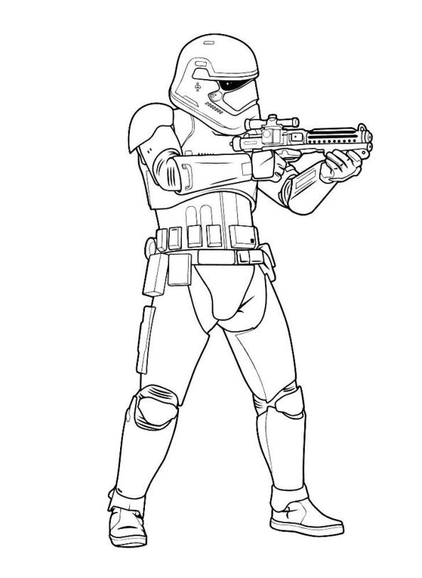 lego star wars stormtrooper coloring page